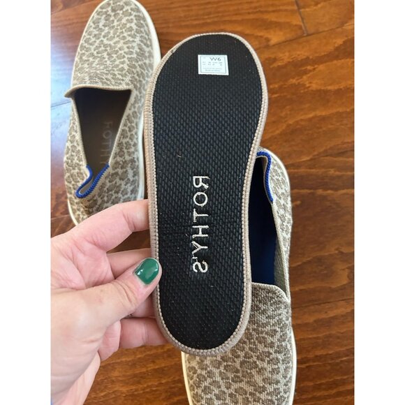 Rothy’s The Original Slip On Sneaker in Pebble‎ Spot Stretch Closed Toe Sz 6 - Picture 9 of 9